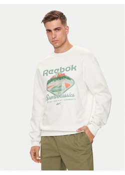 Reebok Bluza Classic Court Sport 100075742 Biały Regular Fit ze sklepu MODIVO w kategorii Bluzy męskie - zdjęcie 181127047