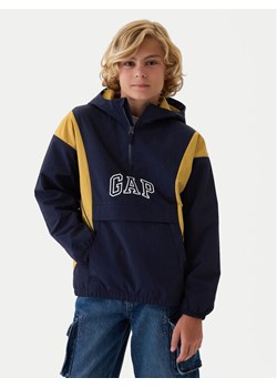 Gap Kurtka anorak 514972-01 Granatowy Relaxed Fit ze sklepu MODIVO w kategorii Kurtki chłopięce - zdjęcie 181127067
