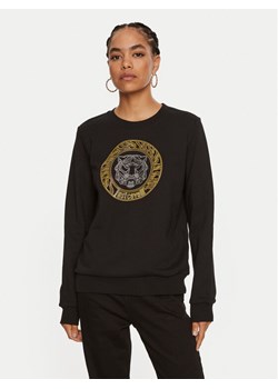 Just Cavalli Bluza 77PAIE24 Czarny Regular Fit ze sklepu MODIVO w kategorii Bluzy damskie - zdjęcie 181127108