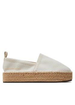 Calvin Klein Jeans Espadryle Platform Espadrille Uc YW0YW01377 Écru ze sklepu MODIVO w kategorii Espadryle damskie - zdjęcie 181127207