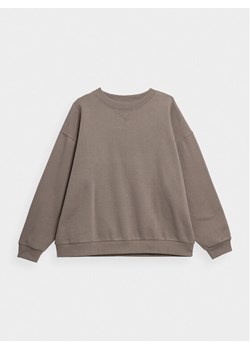 Outhorn Bluza OTHAW23TSWSF0733 Brązowy Regular Fit ze sklepu MODIVO w kategorii Bluzy damskie - zdjęcie 181127256
