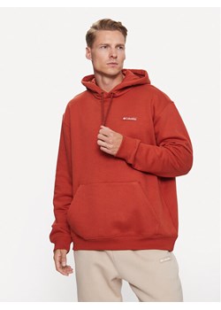 Columbia Bluza Marble Canyon™ Heavyweight Fleece Hoodie Pomarańczowy Regular Fit ze sklepu MODIVO w kategorii Bluzy męskie - zdjęcie 181127467