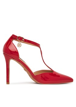 Nine West Szpilki WS21582-01 Czerwony ze sklepu MODIVO w kategorii Czółenka - zdjęcie 181127529