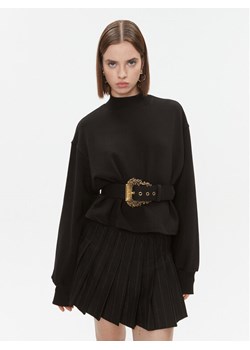 Versace Jeans Couture Bluza 75HAI311 Czarny Regular Fit ze sklepu MODIVO w kategorii Bluzy damskie - zdjęcie 181127755