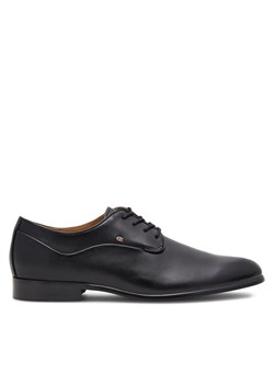 Gino Rossi Półbuty GIULIO-01 124AM Czarny ze sklepu MODIVO w kategorii Buty eleganckie męskie - zdjęcie 181127825