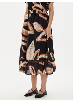 DKNY Spódnica midi P4EN0X38 Czarny Oversize ze sklepu MODIVO w kategorii Spódnice - zdjęcie 181127827