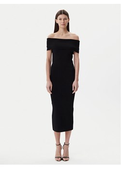 MICHAEL Michael Kors Sukienka dzianinowa MS582Y033D Czarny Slim Fit ze sklepu MODIVO w kategorii Sukienki - zdjęcie 181127969