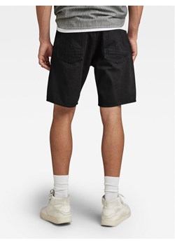 G-Star Raw Szorty jeansowe D20776-D304-A810 Czarny Regular Fit ze sklepu MODIVO w kategorii Spodenki męskie - zdjęcie 181127975