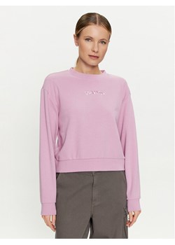 Vans Bluza W Essential Ft Rlx Crew VN000JF5 Zielony Regular Fit ze sklepu MODIVO w kategorii Bluzy damskie - zdjęcie 181127995