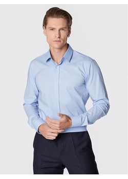 Hugo Koszula Elisha02 50479396 Niebieski Extra Slim Fit ze sklepu MODIVO w kategorii Koszule męskie - zdjęcie 181128016