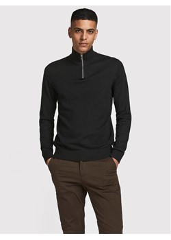 Jack&Jones Sweter Emil 12189339 Czarny Regular Fit ze sklepu MODIVO w kategorii Swetry męskie - zdjęcie 181128017
