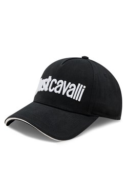 Just Cavalli Czapka z daszkiem 76QAZK30 Czarny ze sklepu MODIVO w kategorii Czapki z daszkiem męskie - zdjęcie 181128109