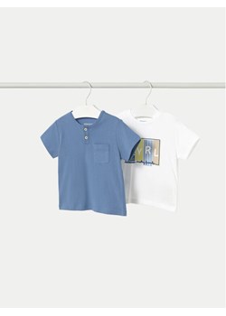 Mayoral Komplet 2 t-shirtów 1060 Kolorowy Regular Fit ze sklepu MODIVO w kategorii Kaftaniki i bluzki - zdjęcie 181128207