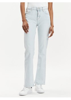 Tommy Jeans Jeansy Maddie DW0DW18319 Błękitny Slim Fit ze sklepu MODIVO w kategorii Jeansy damskie - zdjęcie 181128228