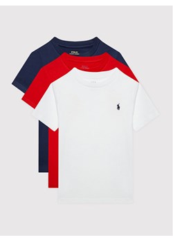 Polo Ralph Lauren Komplet 3 t-shirtów 322884456001 Kolorowy Regular Fit ze sklepu MODIVO w kategorii T-shirty chłopięce - zdjęcie 181128245