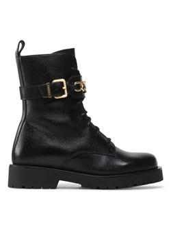 TWINSET Botki 232TCP060 Czarny ze sklepu MODIVO w kategorii Workery damskie - zdjęcie 181128406