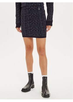Patrizia Pepe Spódnica 2G0986 K210 Granatowy Regular Fit ze sklepu MODIVO w kategorii Spódnice - zdjęcie 181128445