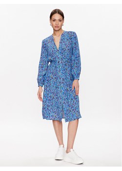 Tommy Hilfiger Sukienka koszulowa WW0WW37977 Niebieski Regular Fit ze sklepu MODIVO w kategorii Sukienki - zdjęcie 181128479