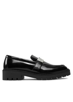 Calvin Klein Jeans Loafersy Flatform Shoe Driver Hdw YW0YW01657 Czarny ze sklepu MODIVO w kategorii Lordsy damskie - zdjęcie 181128488