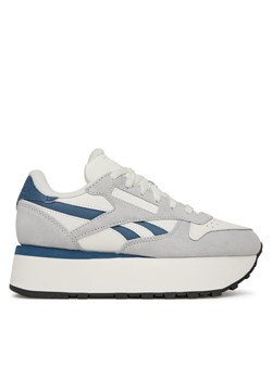 Reebok Sneakersy CLASSIC LEATHER TRIPLE LIFT 100211388 Biały ze sklepu MODIVO w kategorii Buty sportowe damskie - zdjęcie 181128529