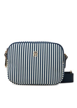 Tommy Hilfiger Torebka Poppy Summer Camera Bag AW0AW17231 Granatowy ze sklepu MODIVO w kategorii Listonoszki - zdjęcie 181128539
