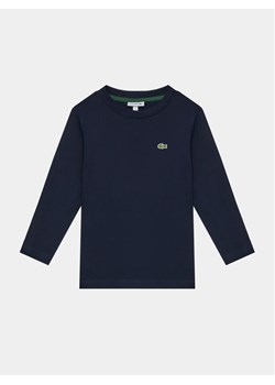 Lacoste Bluzka TJ1123 Granatowy Regular Fit ze sklepu MODIVO w kategorii T-shirty chłopięce - zdjęcie 181128545