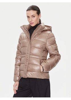 Calvin Klein Kurtka zimowa K20K206269 Beżowy Regular Fit ze sklepu MODIVO w kategorii Kurtki damskie - zdjęcie 181128577