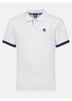 North Sails Polo 692457 Biały Regular Fit ze sklepu MODIVO w kategorii T-shirty męskie - zdjęcie 181128587