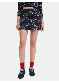 Desigual Spódnica mini 25SWFW03 Czarny Regular Fit ze sklepu MODIVO w kategorii Spódnice - zdjęcie 181128595
