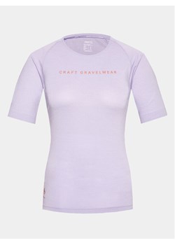 Craft Koszulka techniczna Gravel 1913184 Fioletowy Regular Fit ze sklepu MODIVO w kategorii Bluzki damskie - zdjęcie 181128637