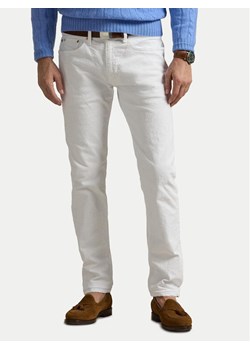 Polo Ralph Lauren Jeansy 710956083002 Biały Slim Fit ze sklepu MODIVO w kategorii Jeansy męskie - zdjęcie 181128658