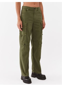 Pinko Spodnie materiałowe Variable 101986 A0D5 Zielony Relaxed Fit ze sklepu MODIVO w kategorii Spodnie damskie - zdjęcie 181128688