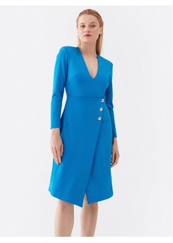 Pinko Sukienka koktajlowa 100943 A0HM Niebieski Regular Fit ze sklepu MODIVO w kategorii Sukienki - zdjęcie 181128725