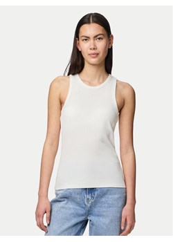 Pieces Top Ruka 17133673 Biały Slim Fit ze sklepu MODIVO w kategorii Bluzki damskie - zdjęcie 181128728