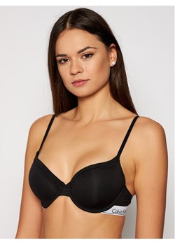 Calvin Klein Underwear Biustonosz z fiszbiną 000F3784E Czarny ze sklepu MODIVO w kategorii Biustonosze - zdjęcie 181128828