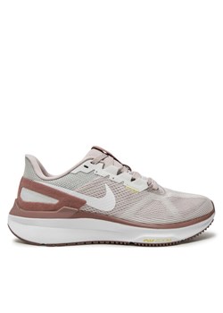 Nike Buty do biegania Air Zoom Structure 25 DJ7884 010 Beżowy ze sklepu MODIVO w kategorii Buty sportowe damskie - zdjęcie 181128848