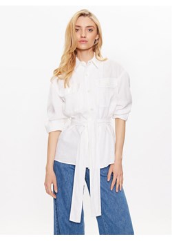 Polo Ralph Lauren Koszula 211906126001 Biały Regular Fit ze sklepu MODIVO w kategorii Koszule damskie - zdjęcie 181128849
