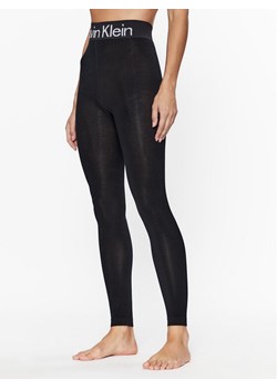 Calvin Klein Legginsy 701226027 Czarny Slim Fit ze sklepu MODIVO w kategorii Spodnie damskie - zdjęcie 181128895