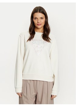 Guess Bluza W5RQ09 K8802 Écru Regular Fit ze sklepu MODIVO w kategorii Bluzy damskie - zdjęcie 181128917