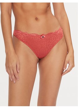 Hunkemöller Stringi Marine 206318 Czerwony ze sklepu MODIVO w kategorii Majtki damskie - zdjęcie 181129039