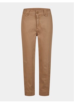 Marc Aurel Spodnie materiałowe 1718 2300 93215 Beżowy Slim Fit ze sklepu MODIVO w kategorii Spodnie damskie - zdjęcie 181129127