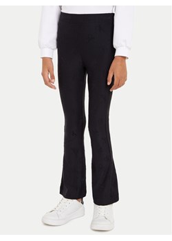 Calvin Klein Jeans Legginsy IG0IG02689 Czarny Flare Fit ze sklepu MODIVO w kategorii Spodnie dziewczęce - zdjęcie 181129178