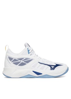 Mizuno Buty halowe Wave Dimension Mid V1GA2245 Biały ze sklepu MODIVO w kategorii Buty sportowe męskie - zdjęcie 181129398