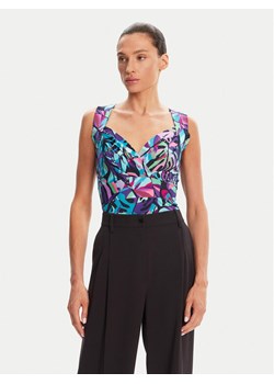 Morgan Bluzka 251-DCOLO Kolorowy Slim Fit ze sklepu MODIVO w kategorii Bluzki damskie - zdjęcie 181129409