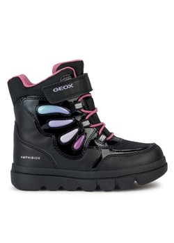 Geox Kozaki J Willaboom Girl B A J36HWA 054FU C9240 D Czarny ze sklepu MODIVO w kategorii Buty zimowe dziecięce - zdjęcie 181129415