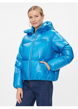 Tommy Hilfiger Kurtka puchowa New York Gloss WW0WW40836 Niebieski Relaxed Fit ze sklepu MODIVO w kategorii Kurtki damskie - zdjęcie 181129495