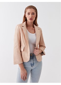Zadig&Voltaire Kurtka skórzana Verys Cuir Froisse RWBL00002 Beżowy Regular Fit ze sklepu MODIVO w kategorii Kurtki damskie - zdjęcie 181129559