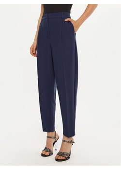 Bruuns Bazaar Spodnie materiałowe Cindy BBW2393 Granatowy Loose Fit ze sklepu MODIVO w kategorii Spodnie damskie - zdjęcie 181129585
