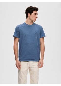 Selected Homme T-Shirt 16089505 Niebieski Regular Fit ze sklepu MODIVO w kategorii T-shirty męskie - zdjęcie 181129825