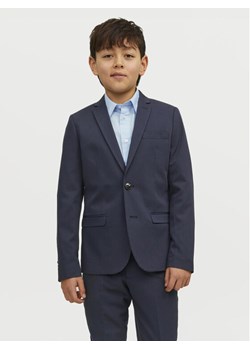 Jack&Jones Junior Marynarka Solar 12203557 Niebieski Slim Fit ze sklepu MODIVO w kategorii Marynarki męskie - zdjęcie 181129828